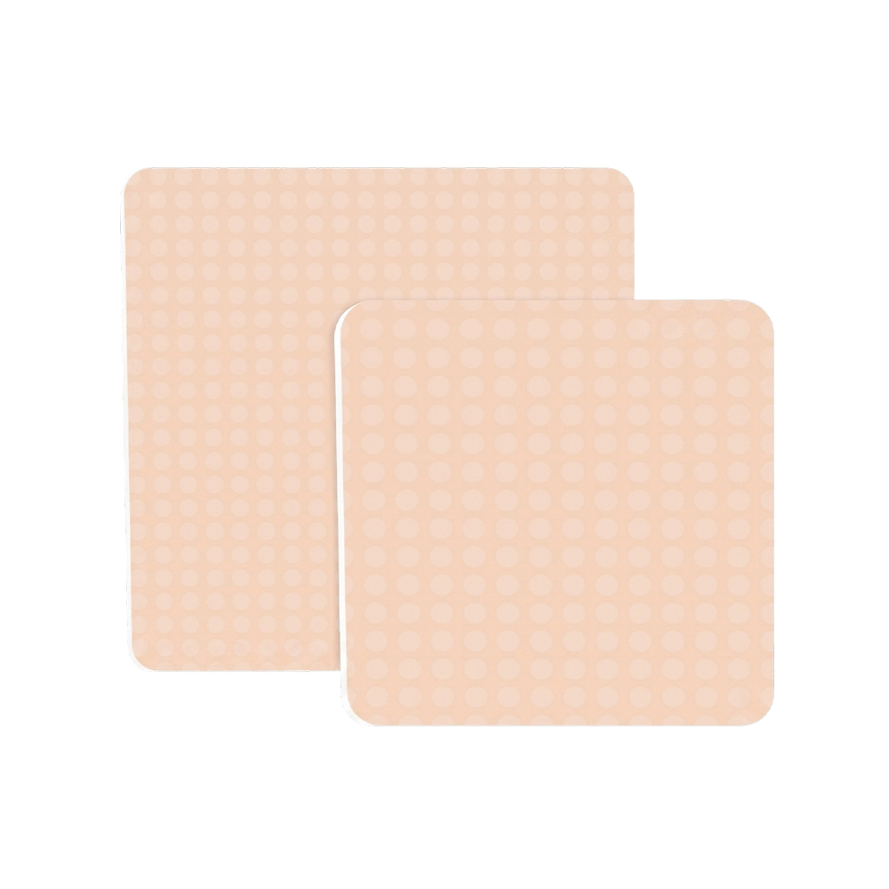 Borderless Silicone spuma vulnus amicientes (Peel-Off Liner)