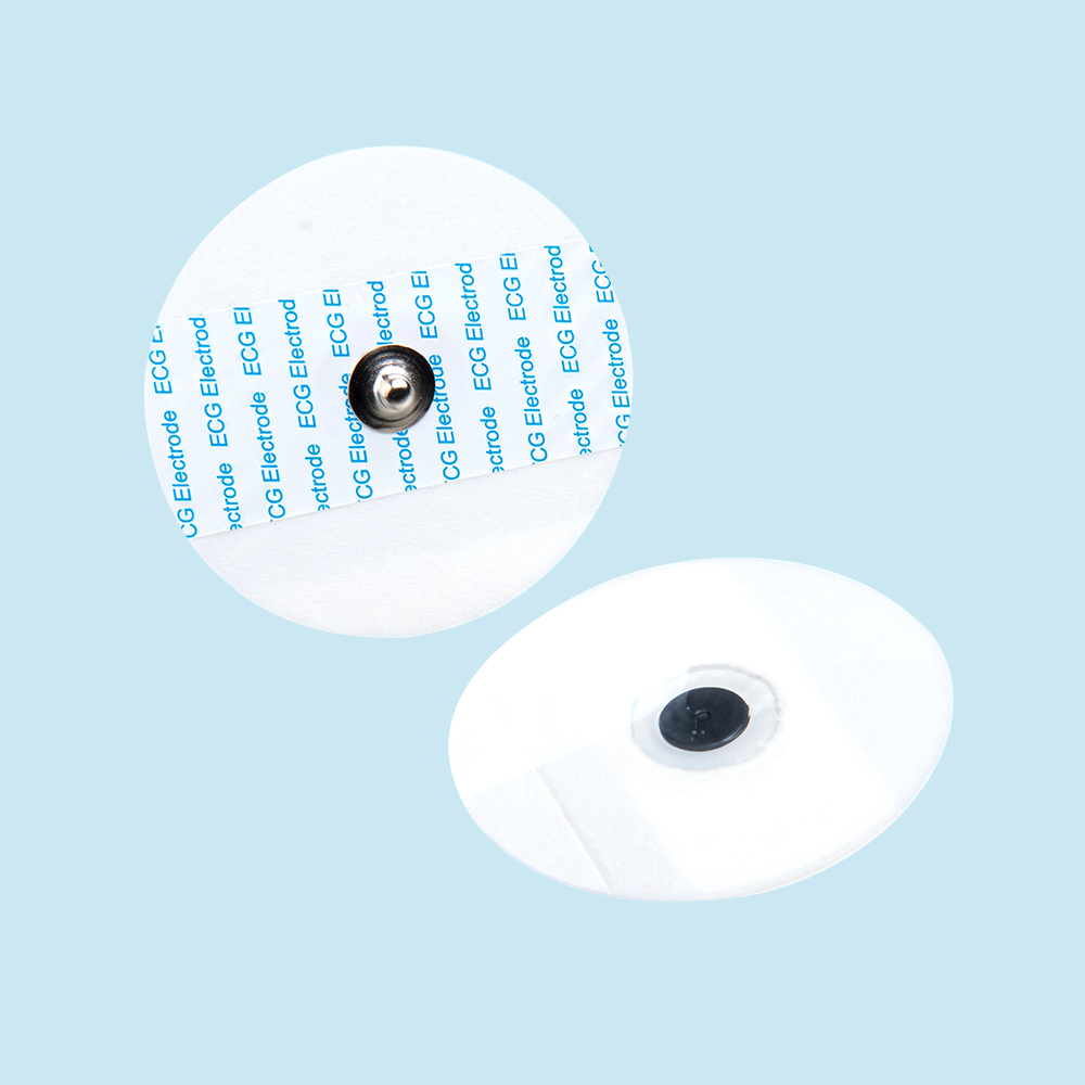 Φ50mm Disposable Spumam Snap ECG Electrodes EKG Monitor Pads