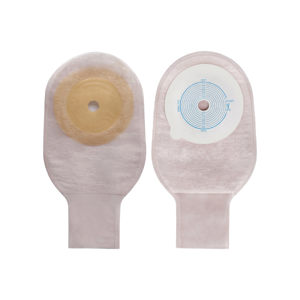 One-Piece Single/Dupble-Lide Non texta externae Fibulae Sigillum Ostomy Pera