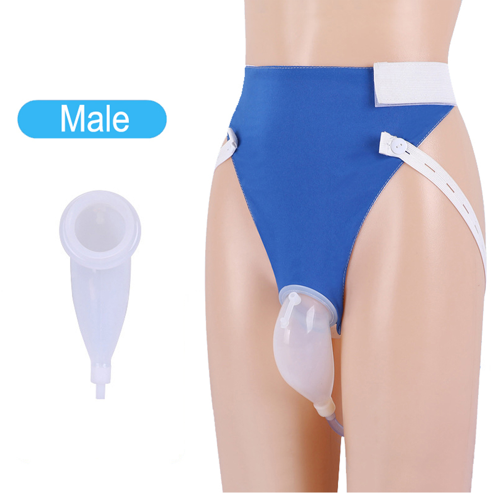 Anti-Leak de Incontinentia urinarum Collector pro Bedridden & Post-Surgery Mares