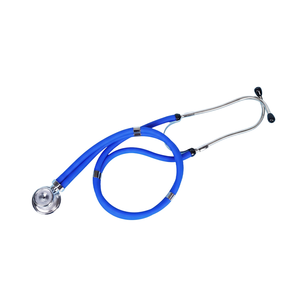 Dual-head Double tube Stethoscope
