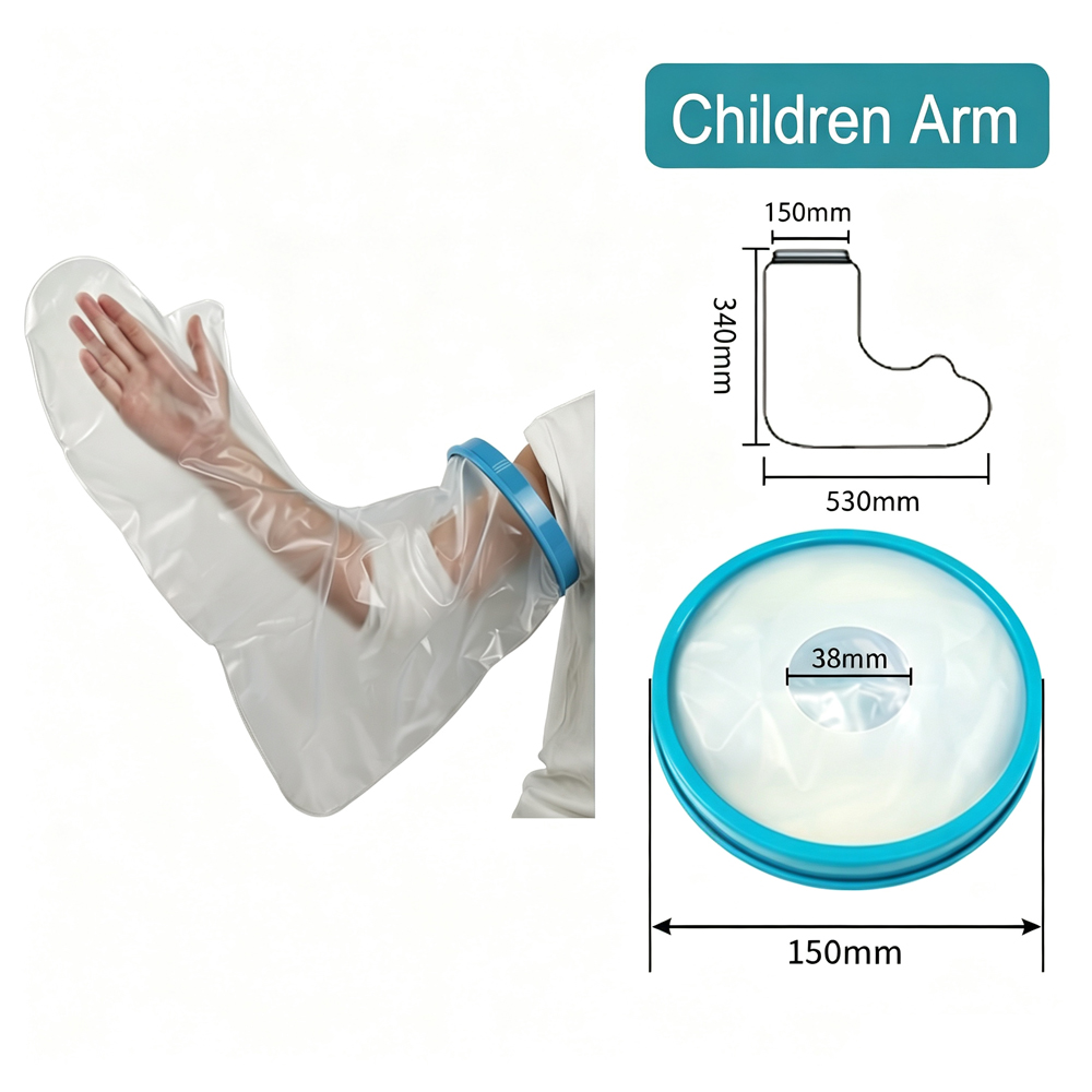 Kids Artus Manus & Pedes Mittite IMPERVIUS Cover, Bath Shower Protector Sleeve