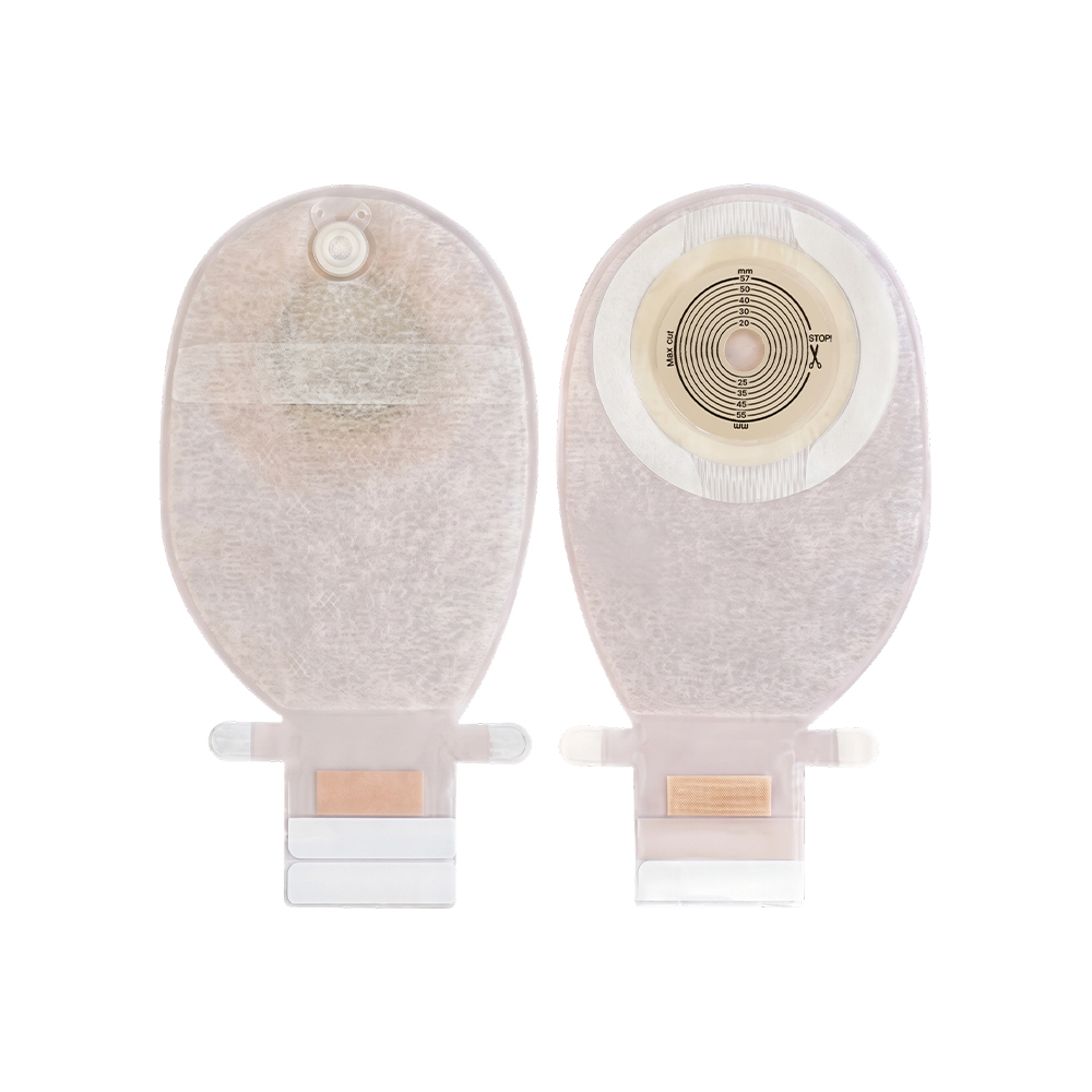 One-Piece Single/Dupble-Lide Non texta externae Fibulae Sigillum Ostomy Pera