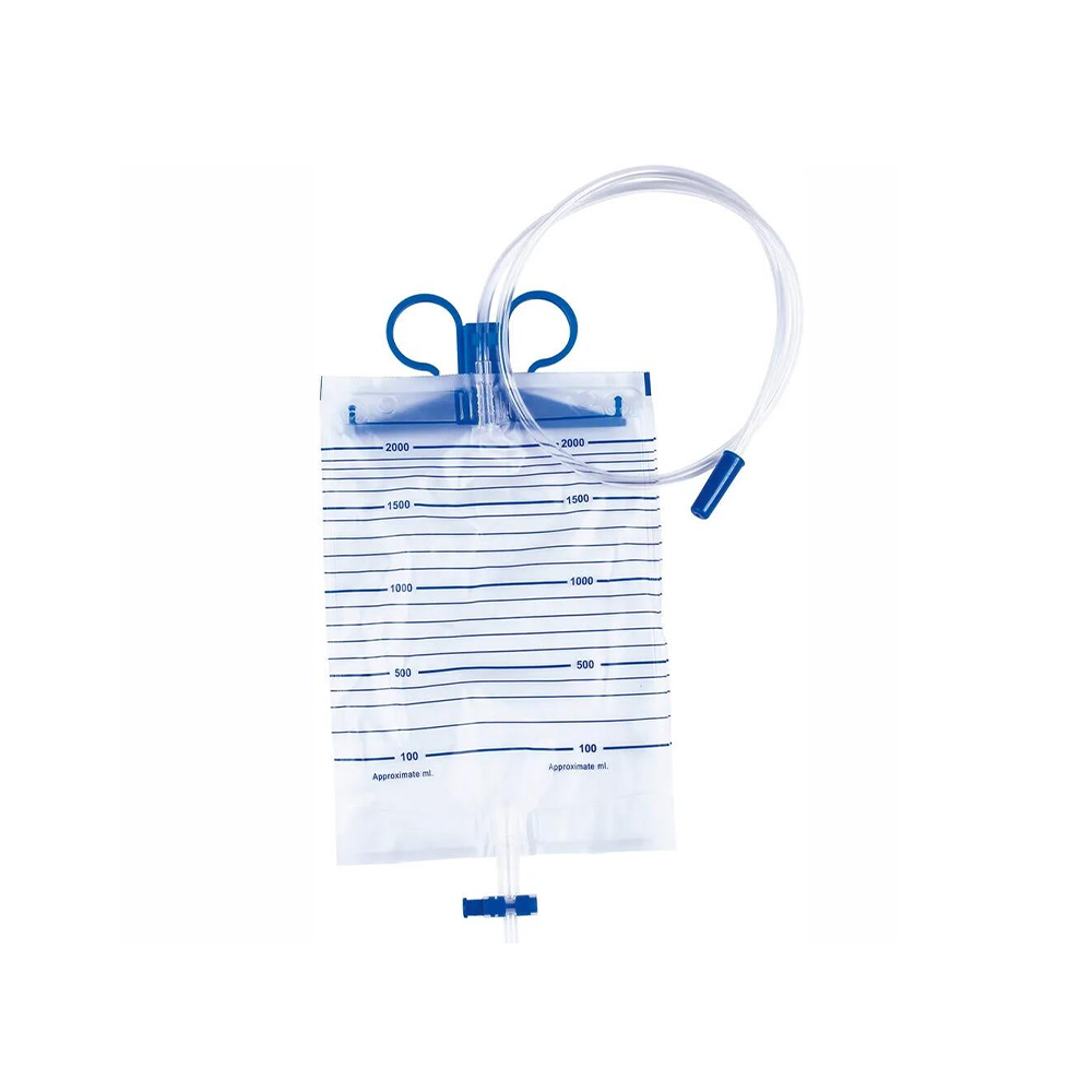 1000ml/1500ml/2000ml Premium Medical Grade Urine Bag cum Plastic Hangers