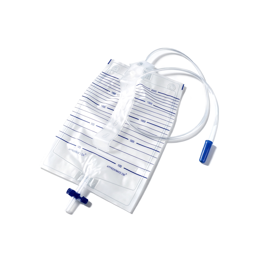 Premium 2000ml Medical Grade PVC Urine Bag cum Streamer