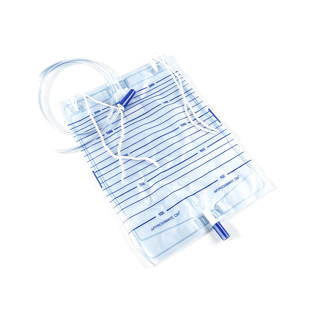 Universalis Fit 1000ml-2000ml Medical Grade Urine Bag cum Nylon Tie