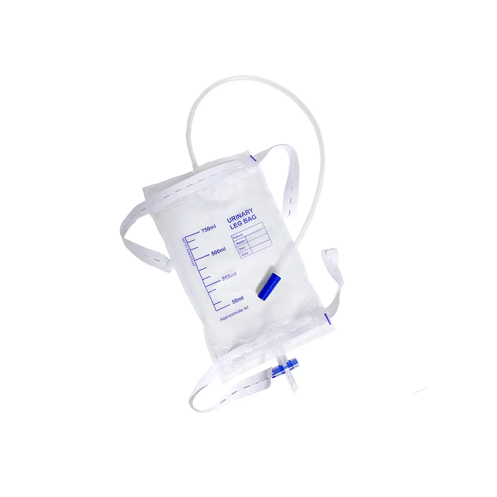 750ml Urinarium Latex-Free Medical PVC Ergonomic Comfort Fit Crus Cum Anti-Reflux Valvae